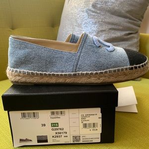 Chanel Denim Espadrilles Sz39